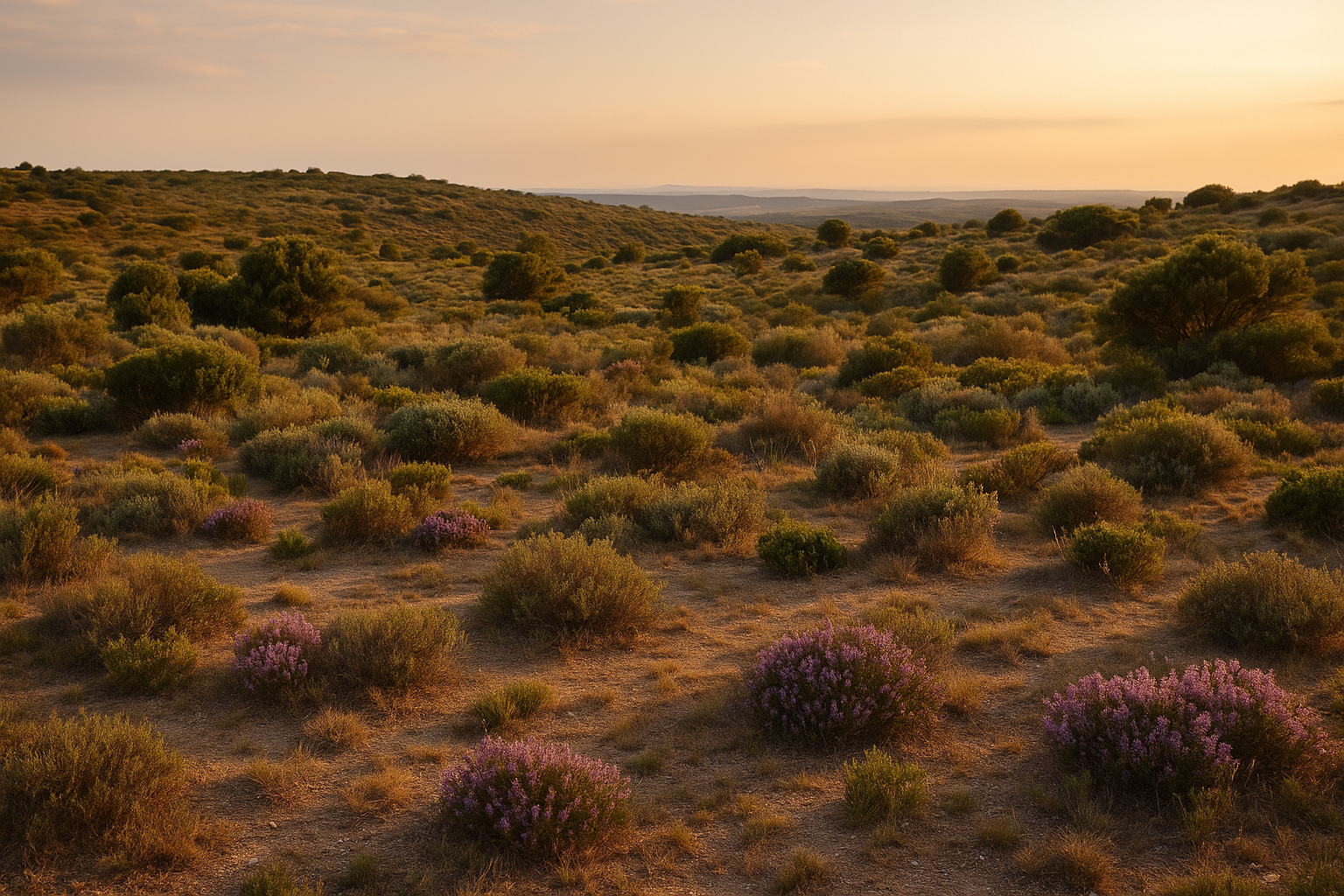Garrigue en fleurs