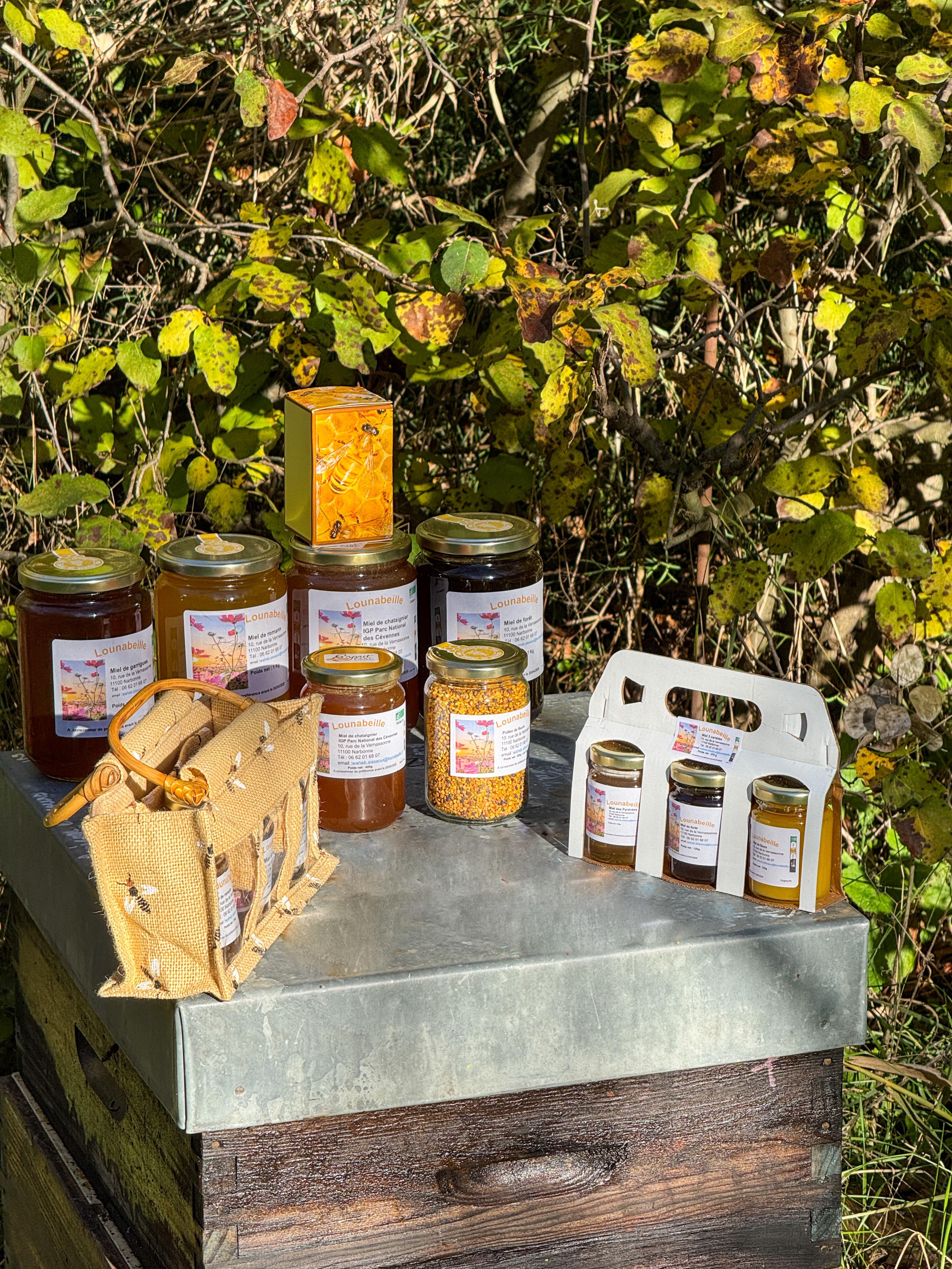 Image de présentation de nos miels